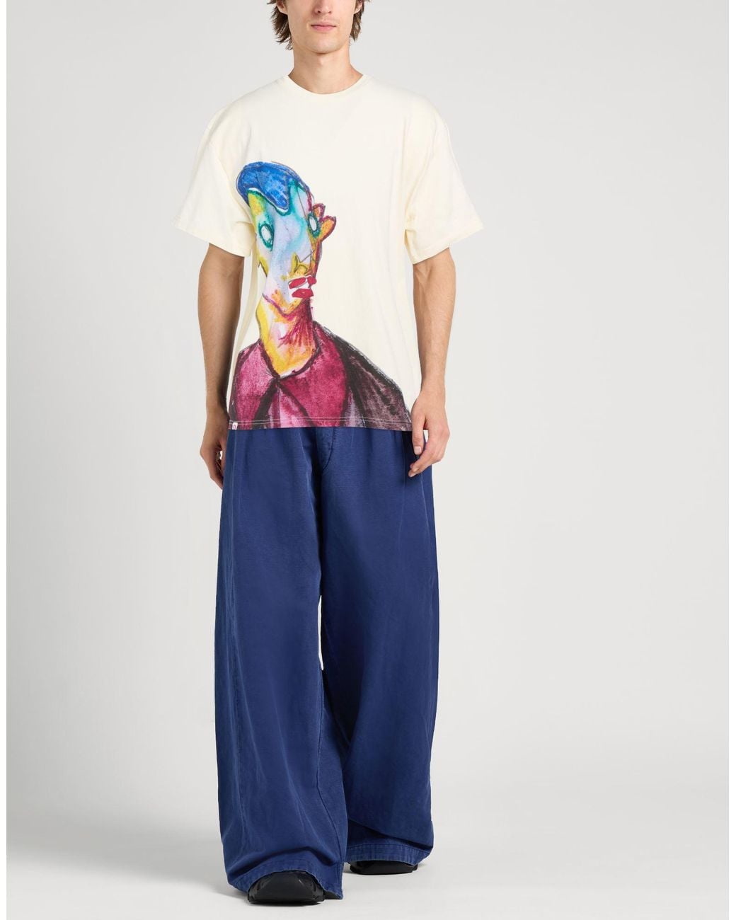 Charles Jeffrey White T-Shirt for men