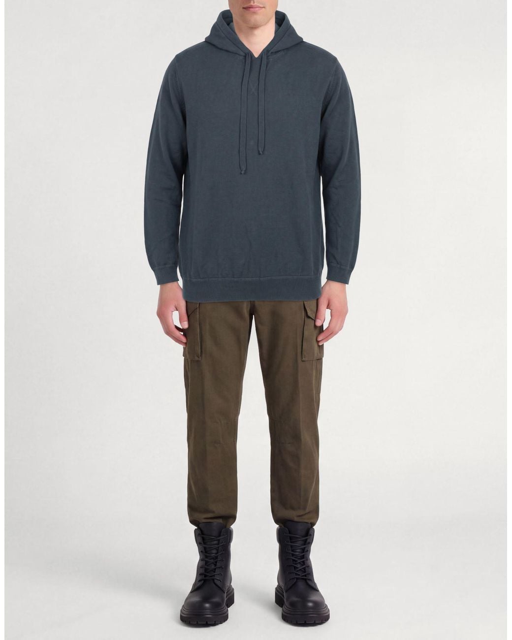 Crossley Blue Sweater Cotton for men