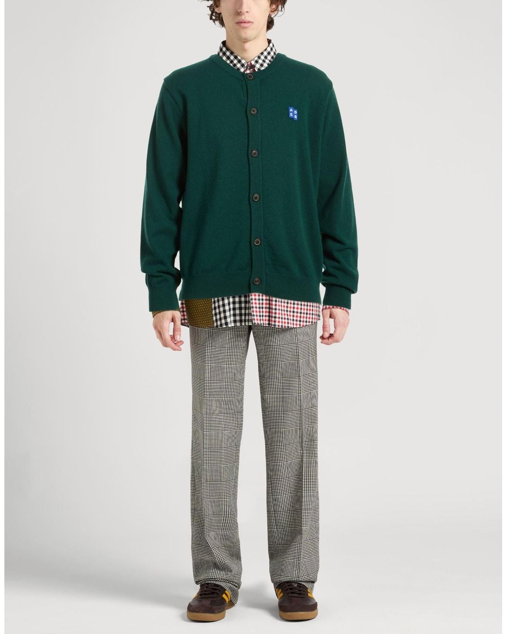 Adererror Green Cardigan for men