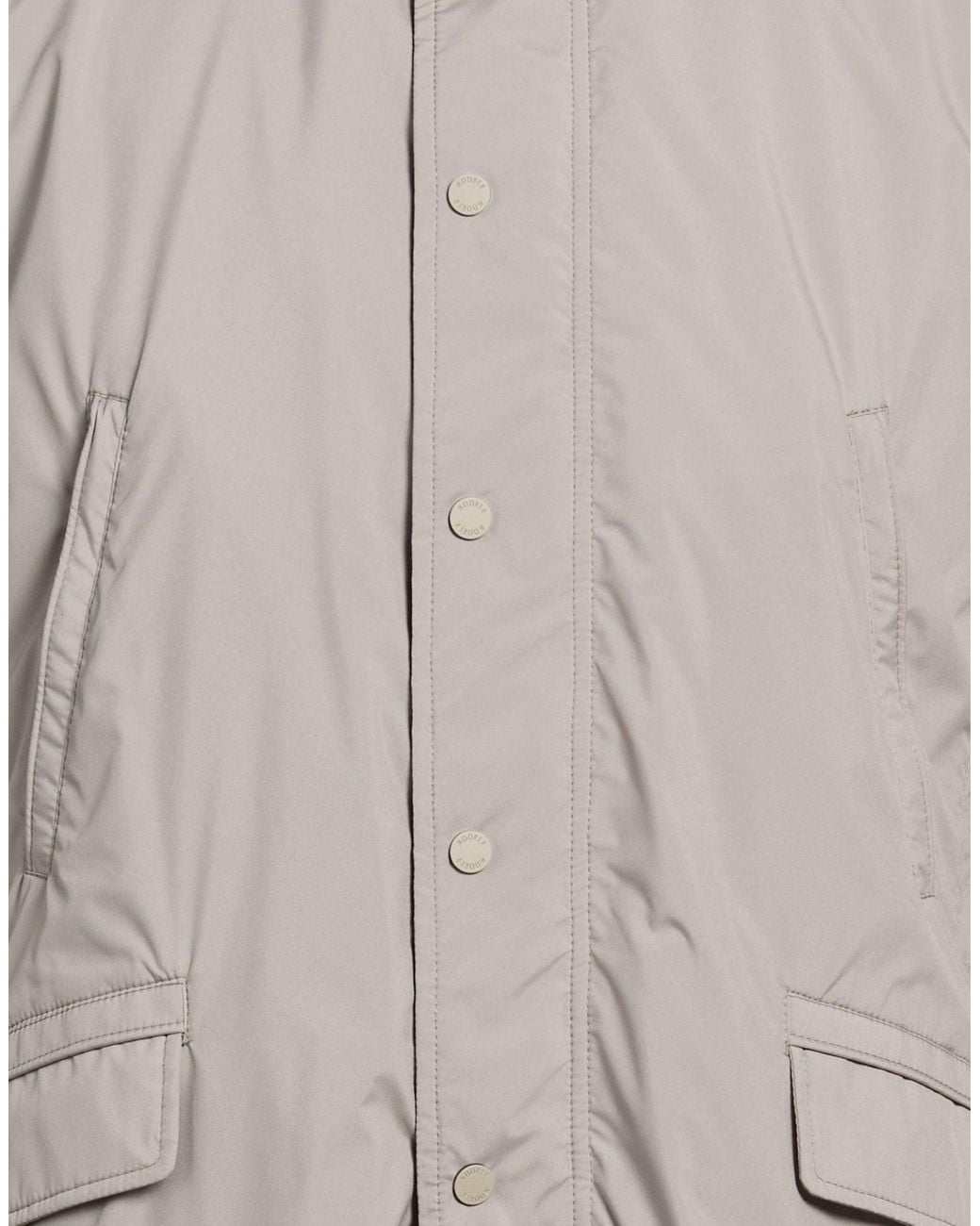Moorer Gray Jacket Polyester for men