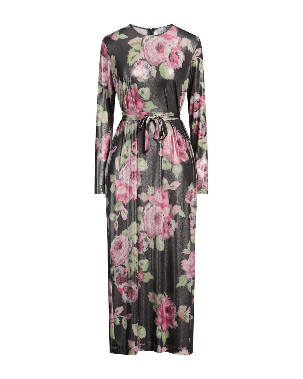 Roseanna Multicolor Maxi Dress Polyester, Elastane