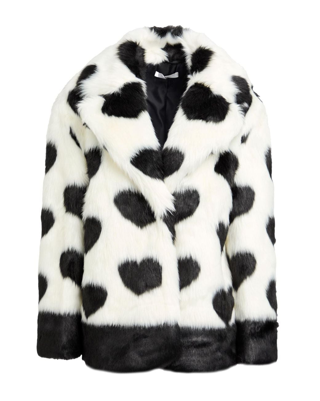 Twinset Black Shearling & Teddy