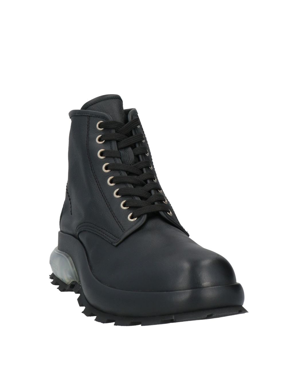 Jil Sander Black Ankle Boots Leather for men