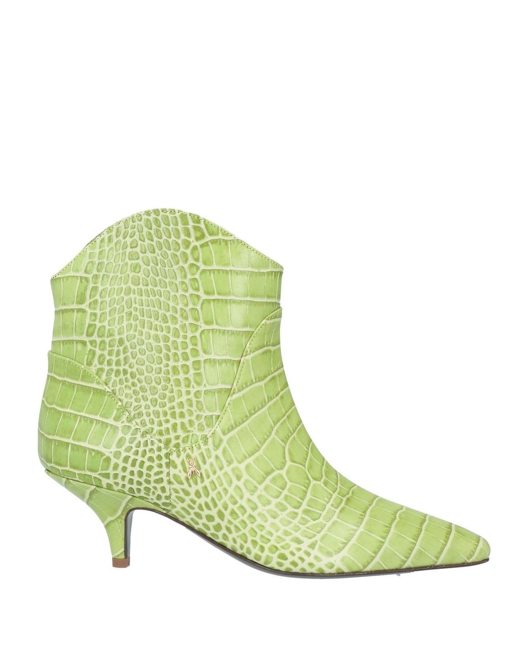 Patrizia Pepe Green Ankle Boots
