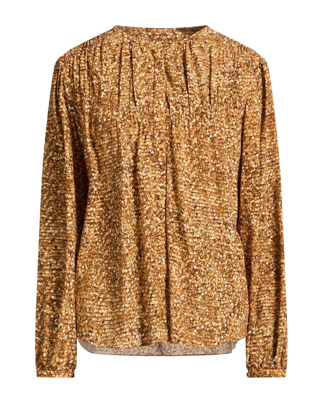 Isabel Marant Brown Shirt Silk, Elastane