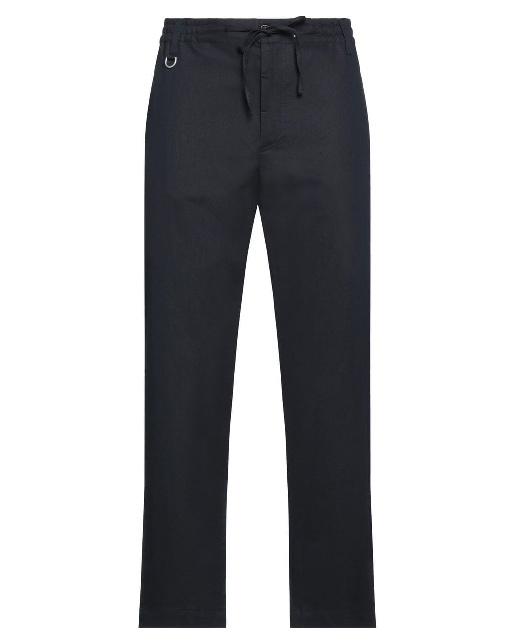 Paolo Pecora Blue Pants Cotton, Elastane for men