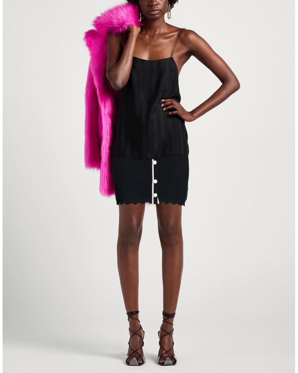 Twinset Black Mini Skirt