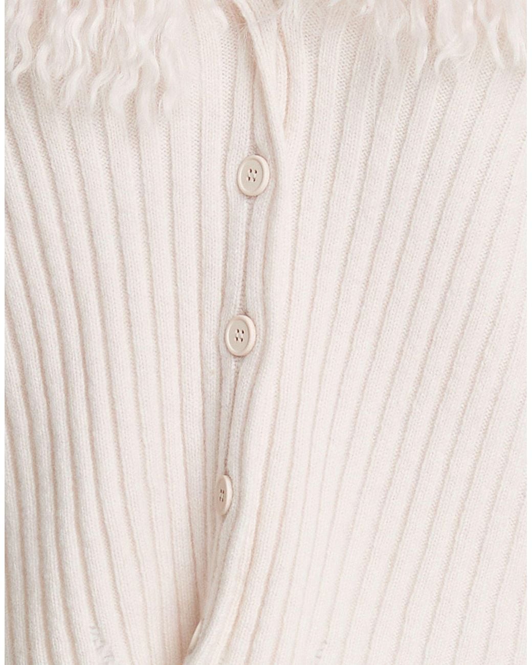 Aniye By White Cardigan Virgin Wool, Polyester