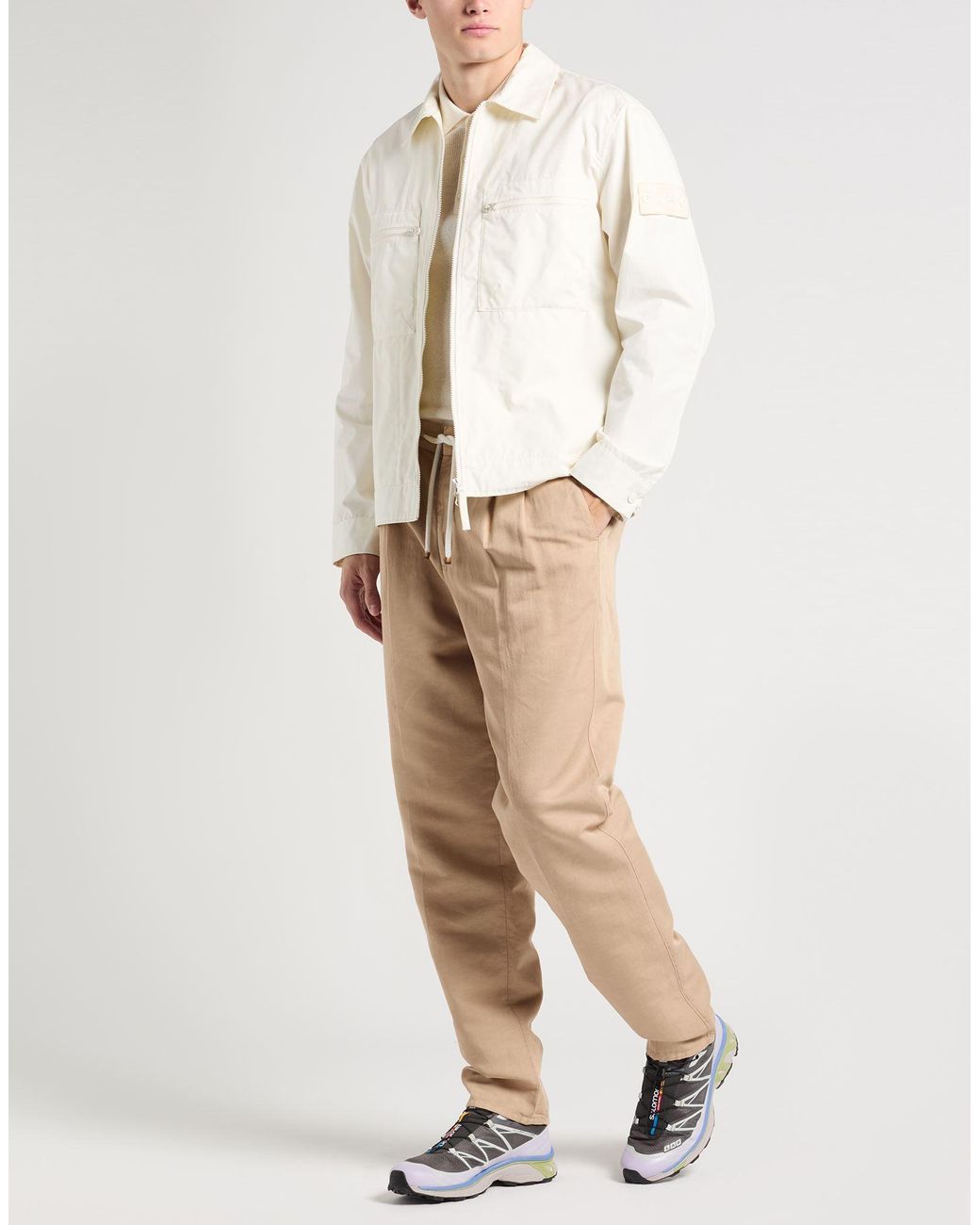 Brunello Cucinelli Natural Pants for men