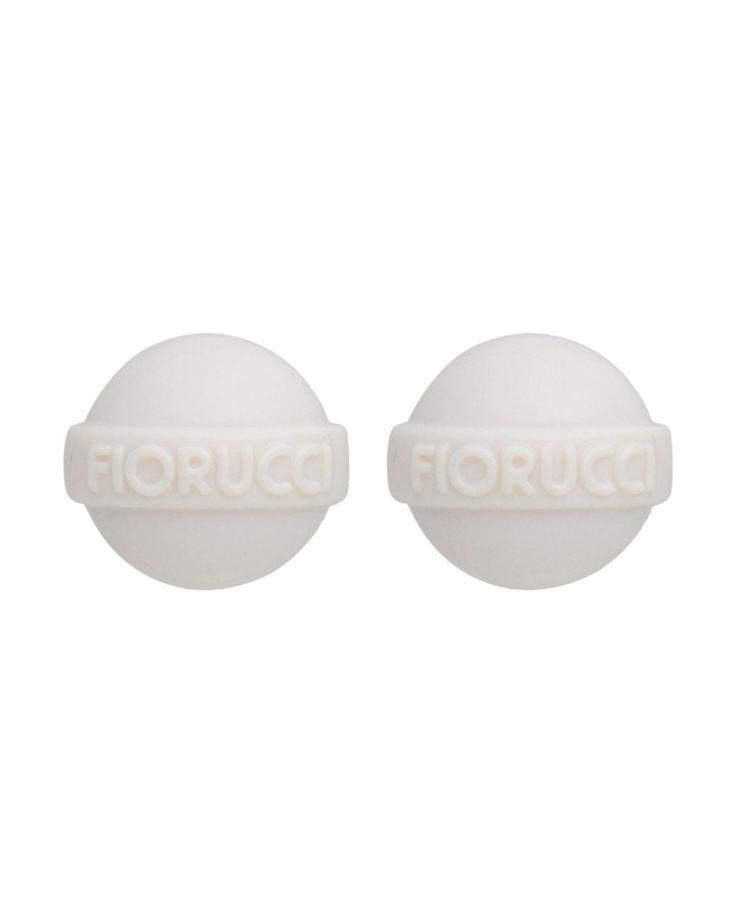 Fiorucci White Earrings Plastic