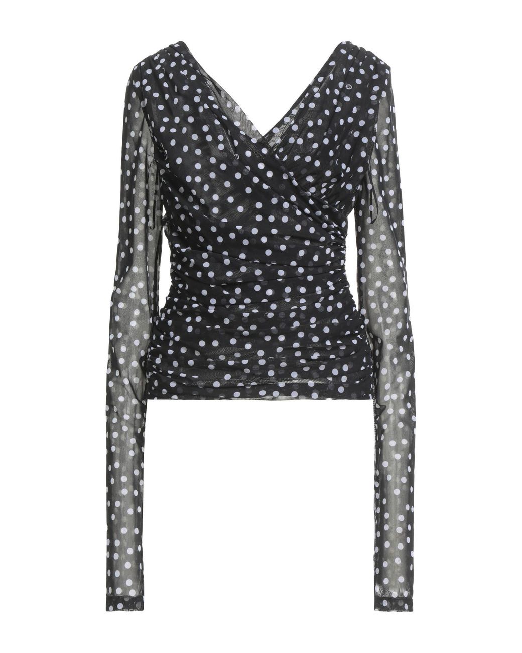 Dolce & Gabbana Black Top Polyamide, Elastane