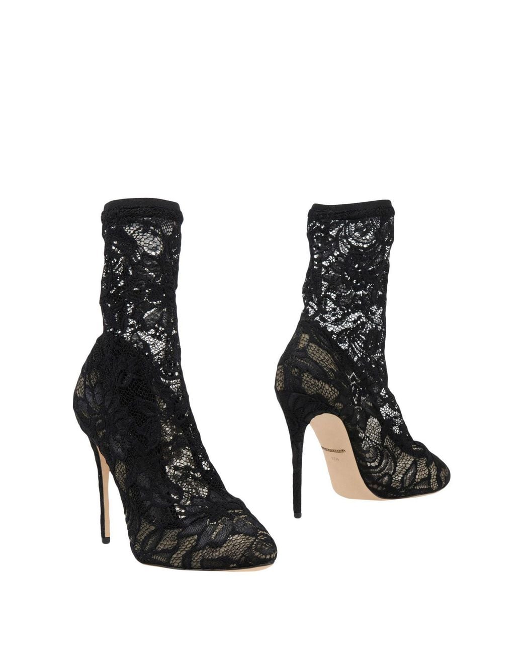 Dolce & Gabbana Black Ankle Boots