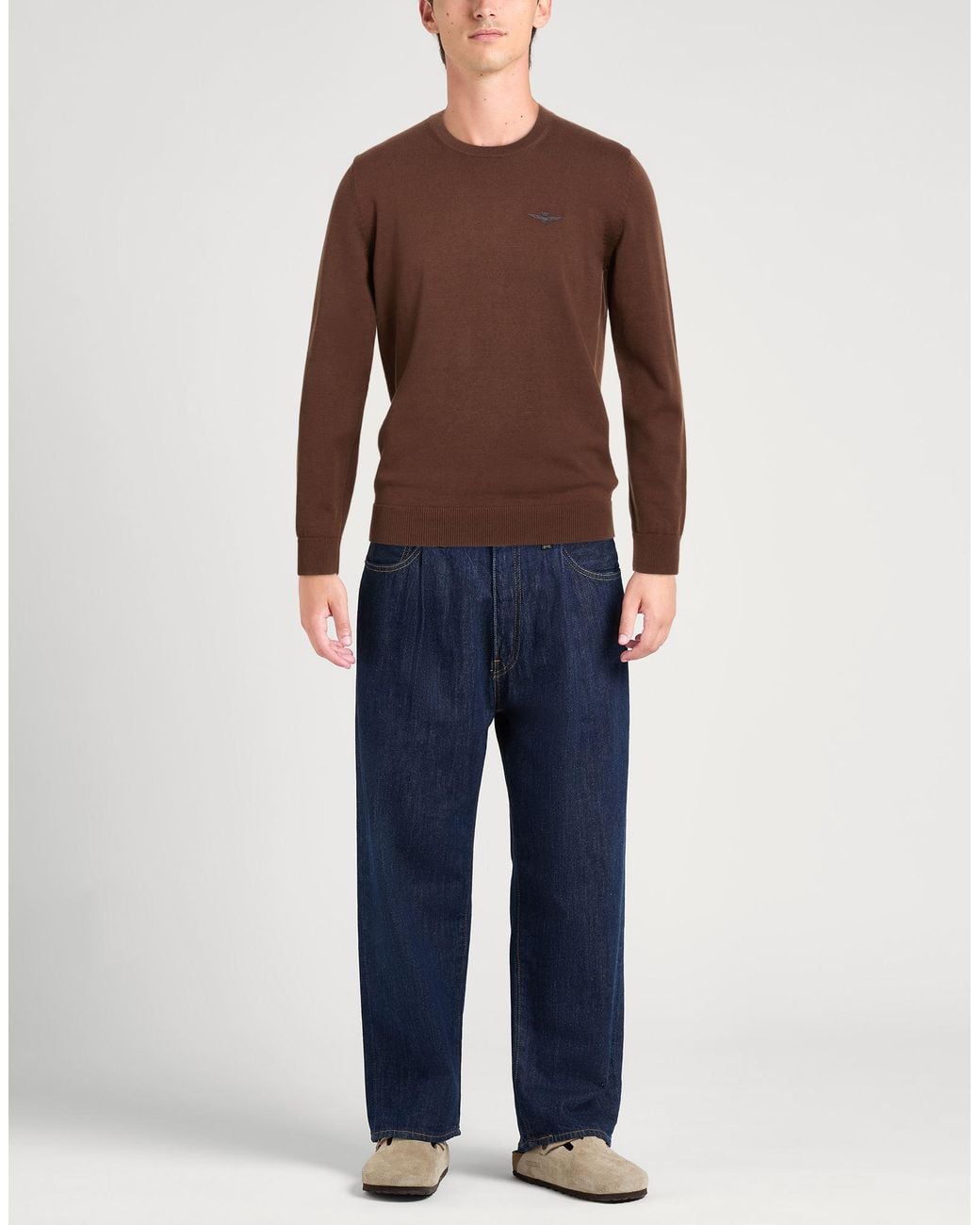 Aeronautica Militare Brown Sweaters for men