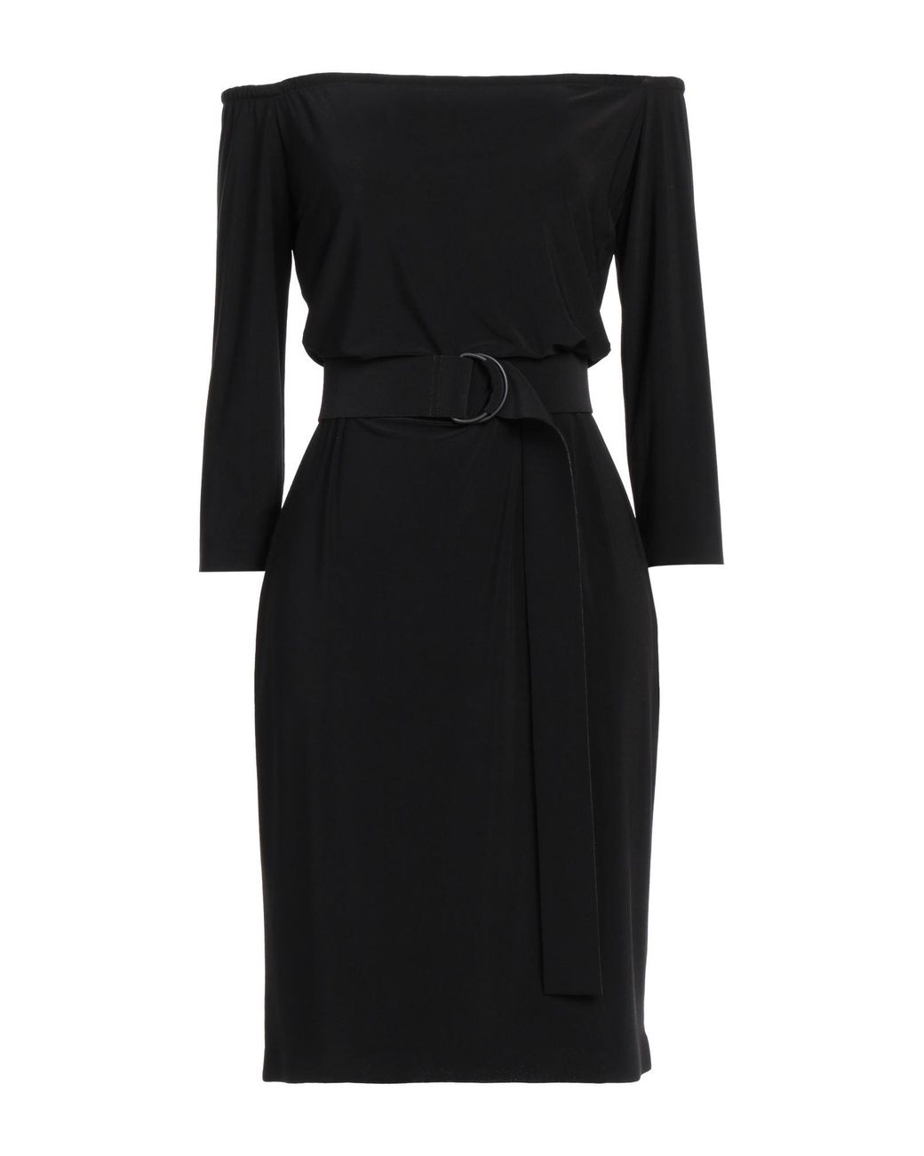 Norma Kamali Black Mini Dress