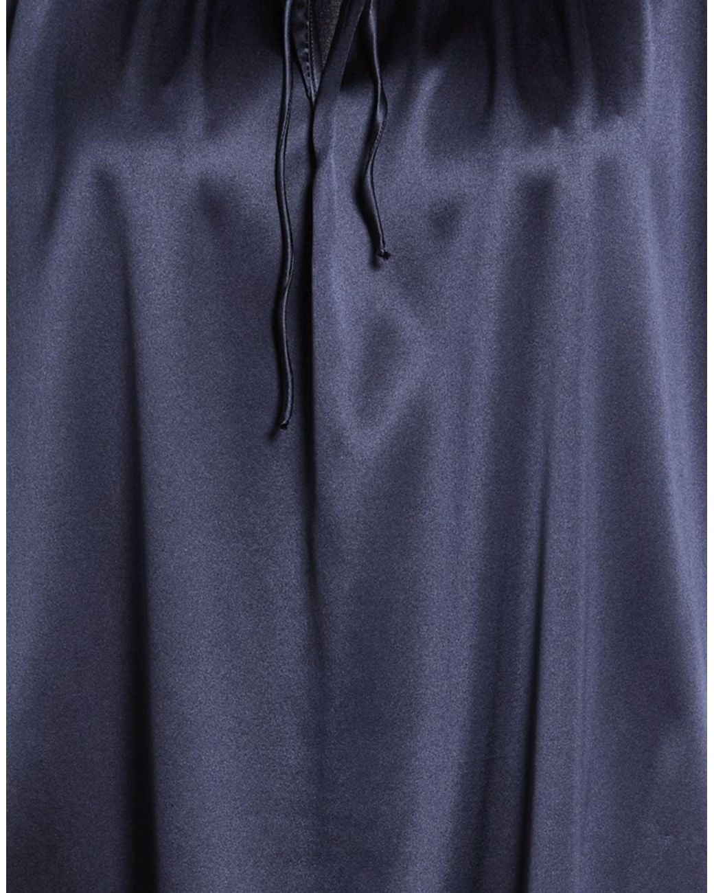 Eleventy Blue Top Silk, Elastane