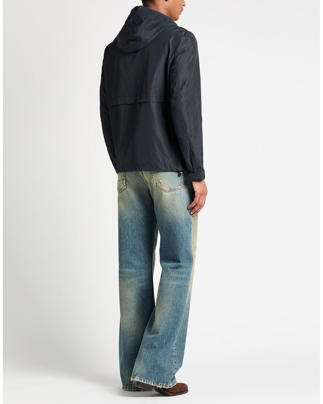 Etro Blue Midnight Jacket Polyester, Polyurethane for men