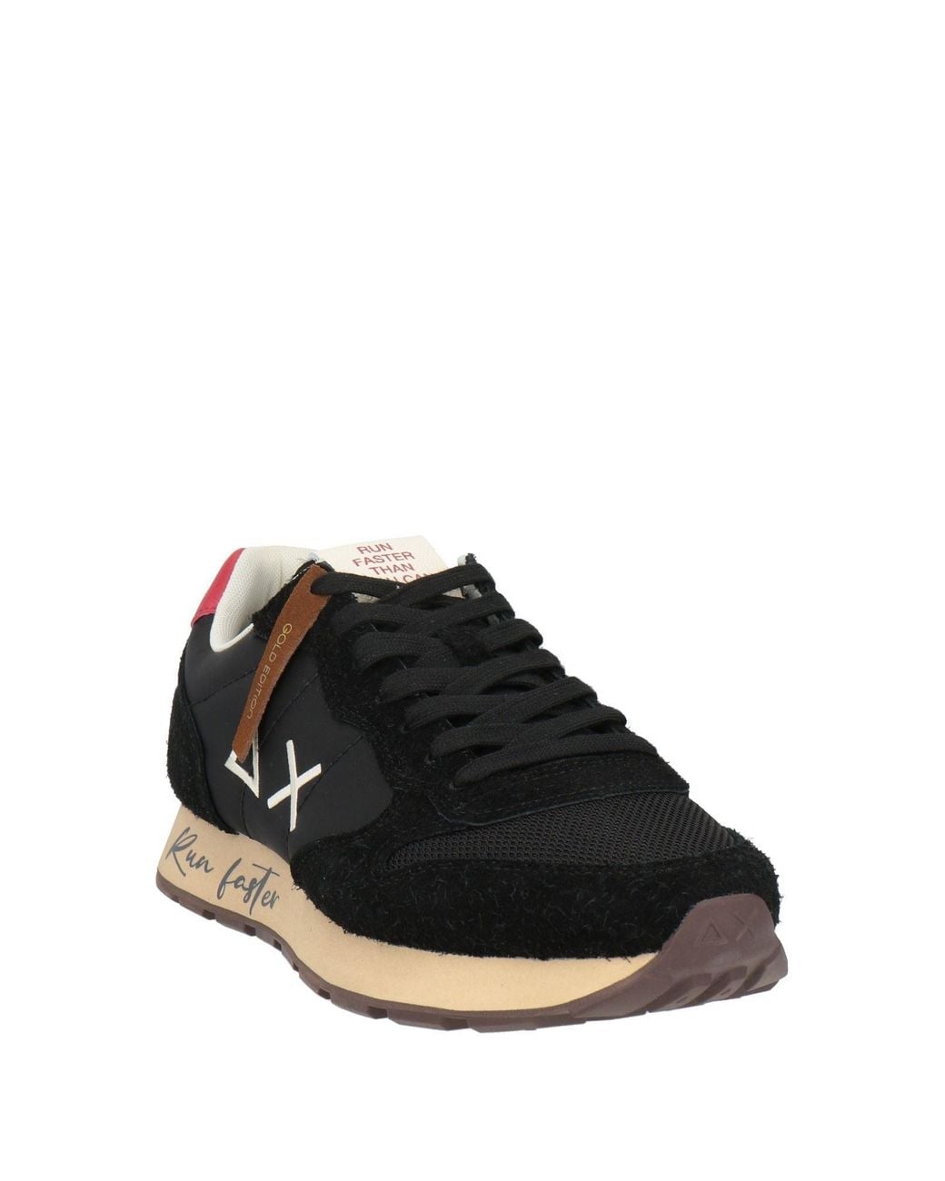 Sun 68 Black Sneakers for men