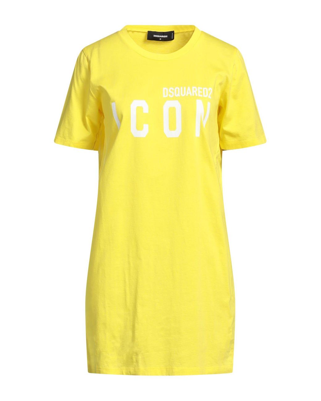 DSquared² Yellow Mini Dress