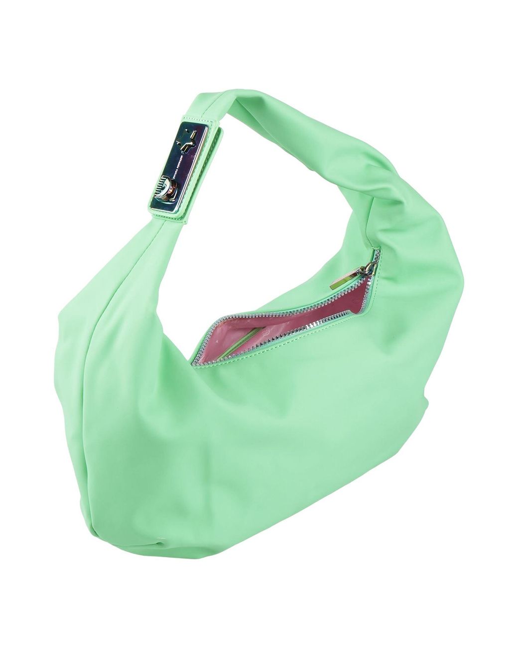 Chiara Ferragni Green Shoulder Bags