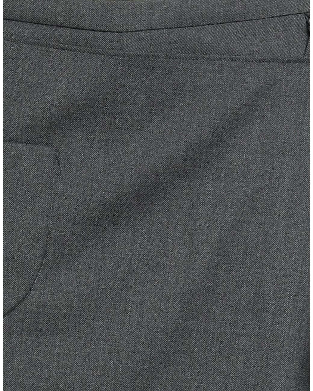 Courreges Gray Pants Virgin Wool, Elastane