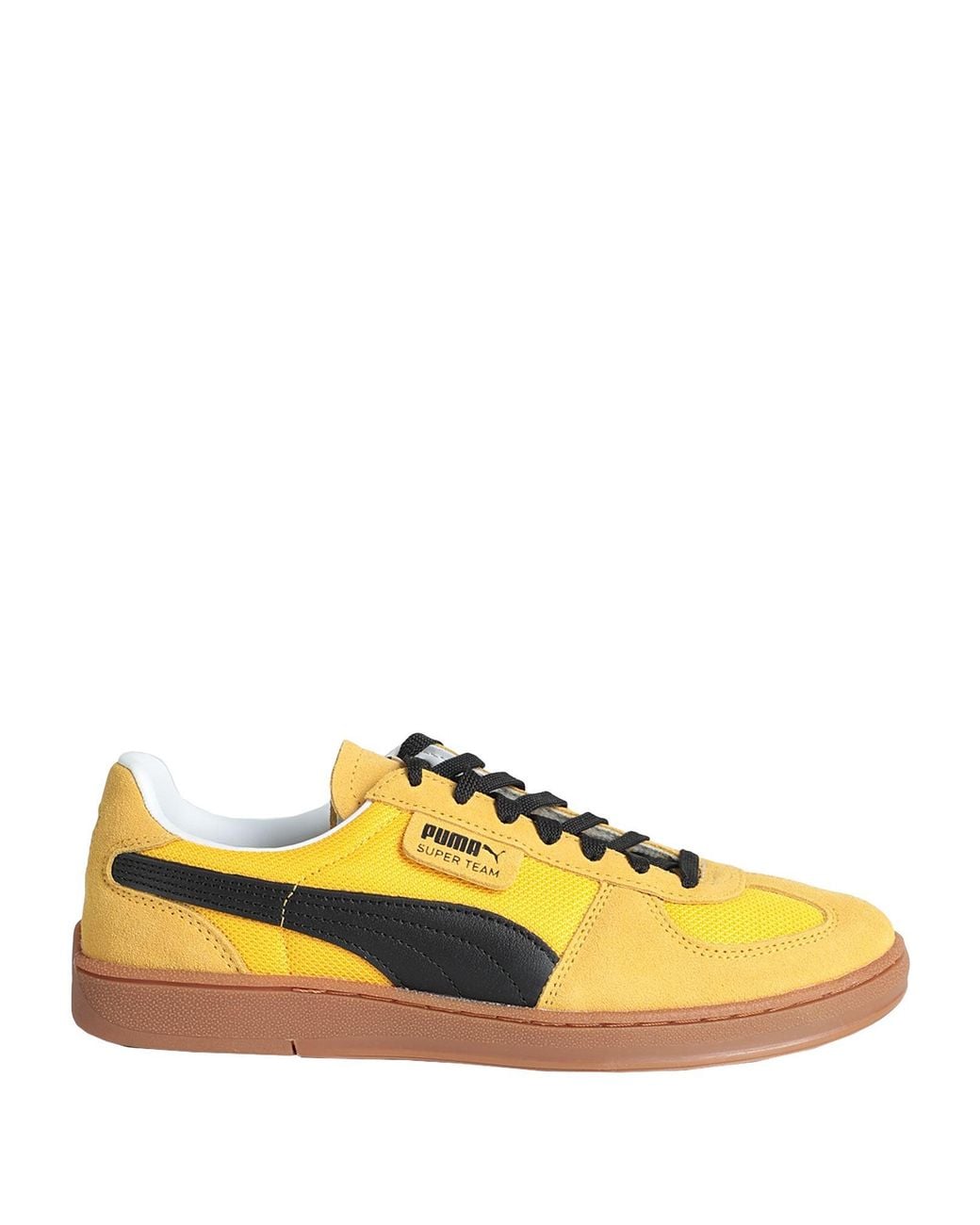 PUMA Yellow Trainers