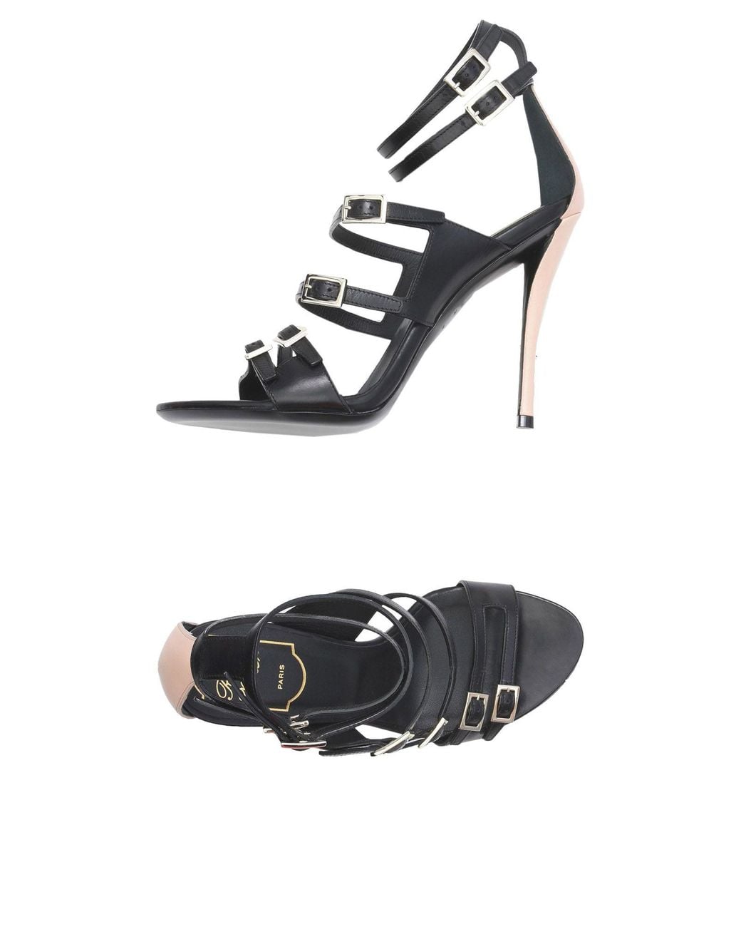Roger Vivier White Sandals Leather