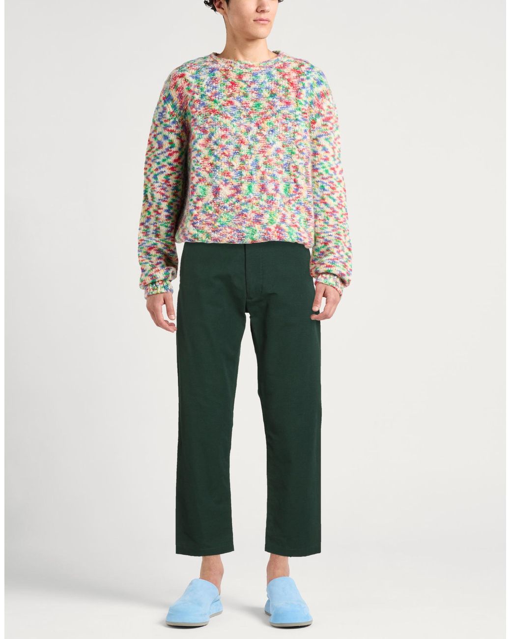 Iceberg Green Trouser for men