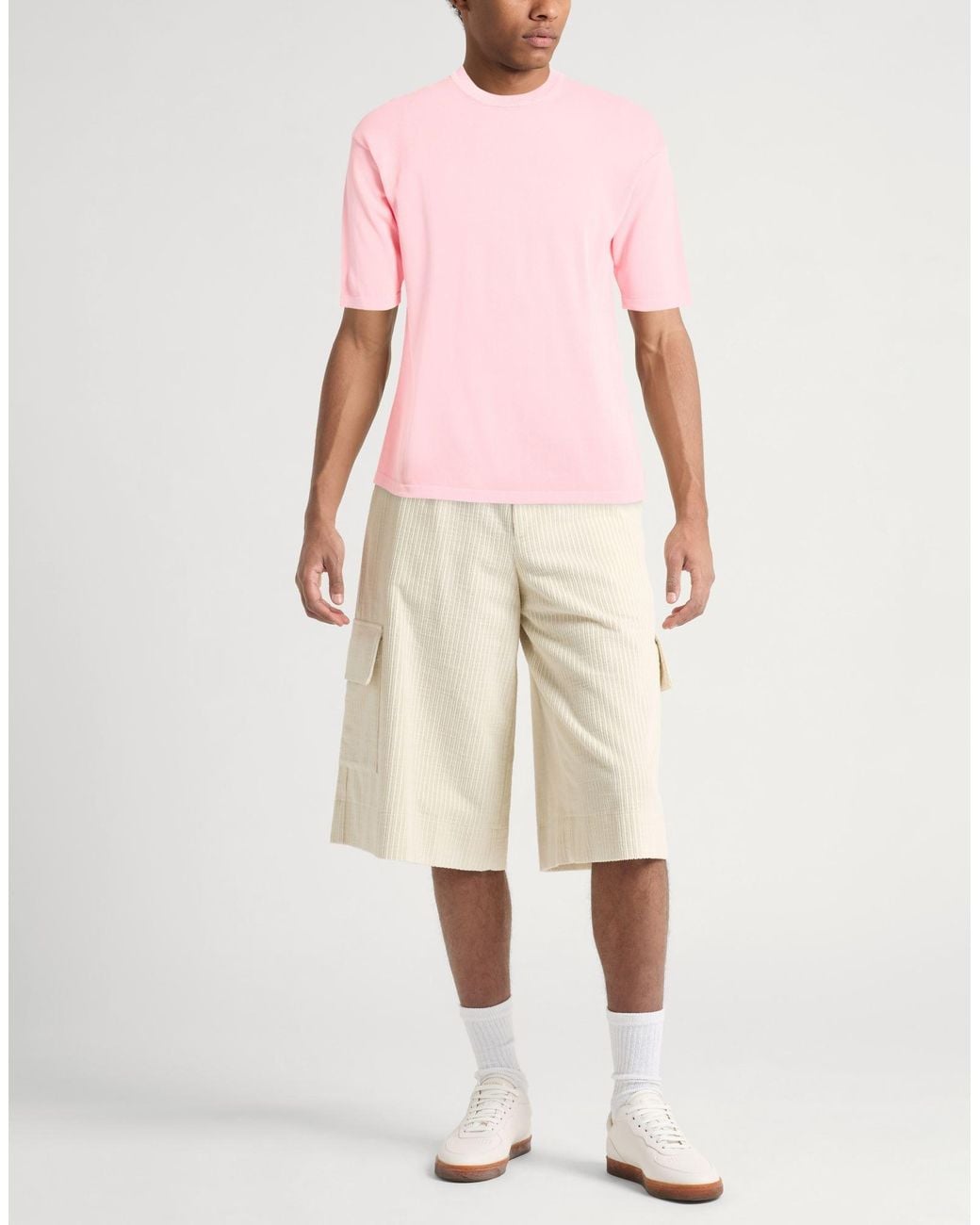 Roberto Collina Pink Jumper for men