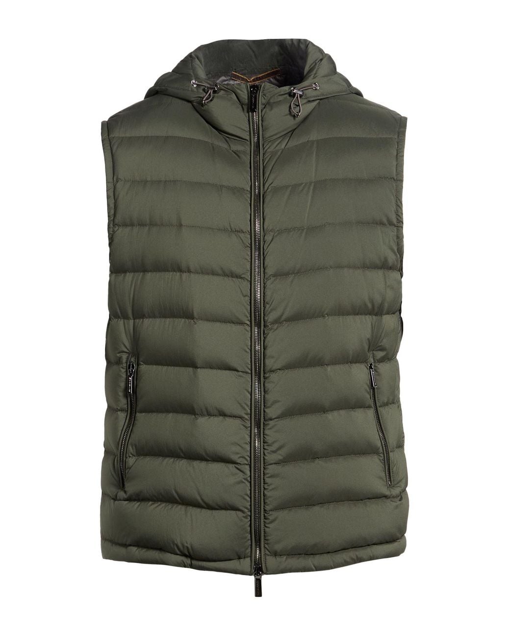 Moorer Green Gilet for men