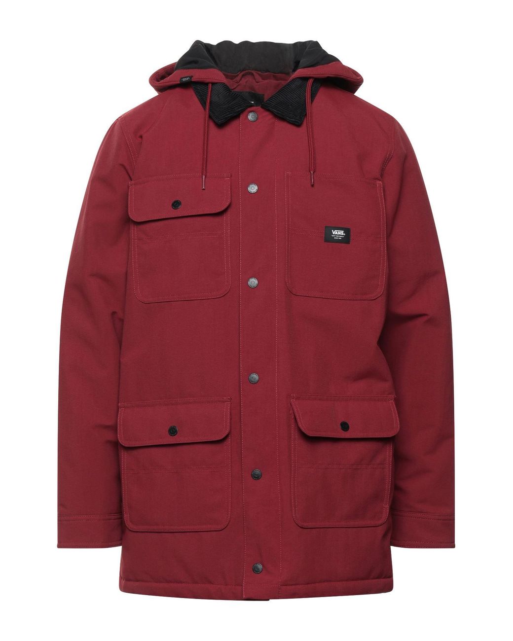 Vans Coat in Red for Men | Lyst