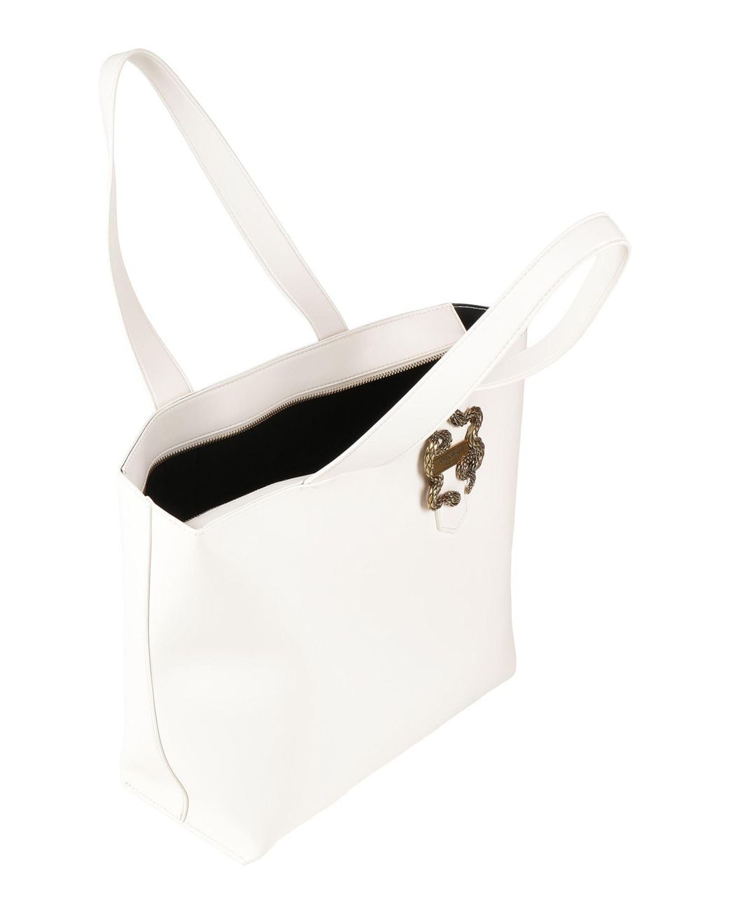 Just Cavalli White Handbags