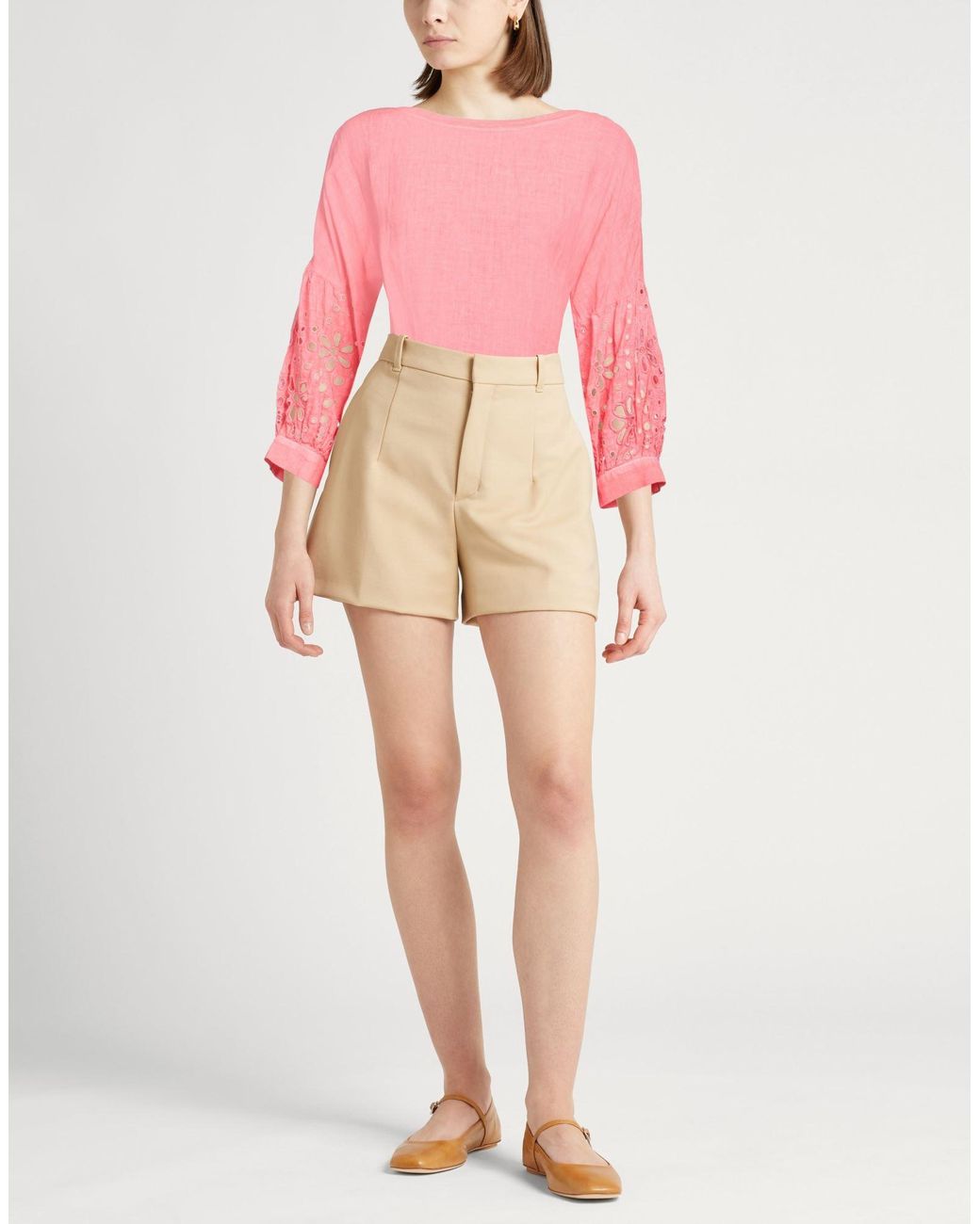 120% Lino Pink Top