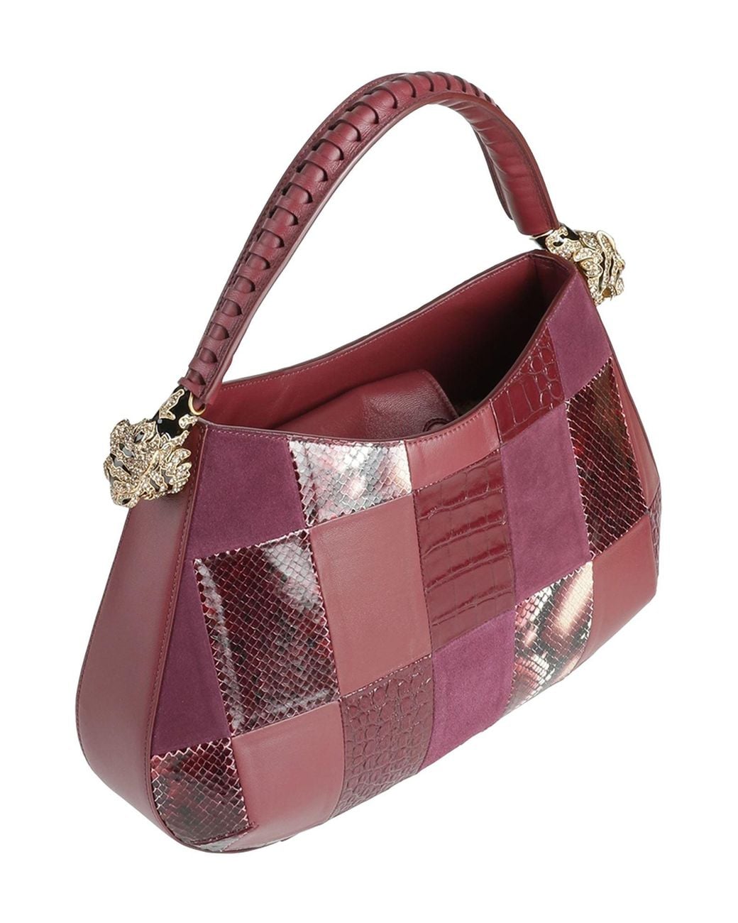Roberto Cavalli Purple Handbag