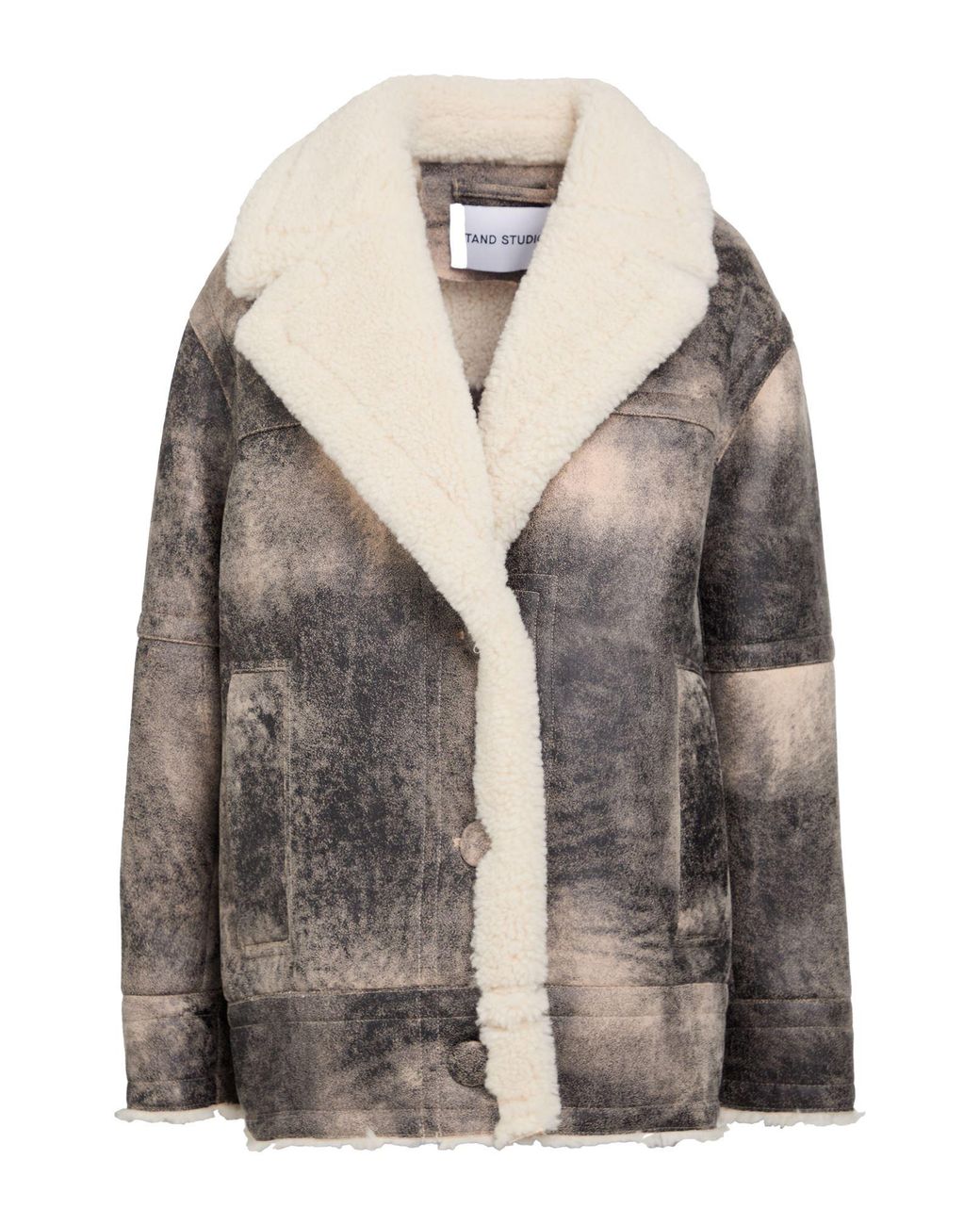 Stand Studio Brown Shearling & Teddy