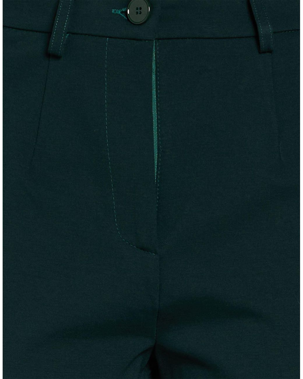 ViCOLO Blue Dark Pants Viscose, Nylon, Elastane