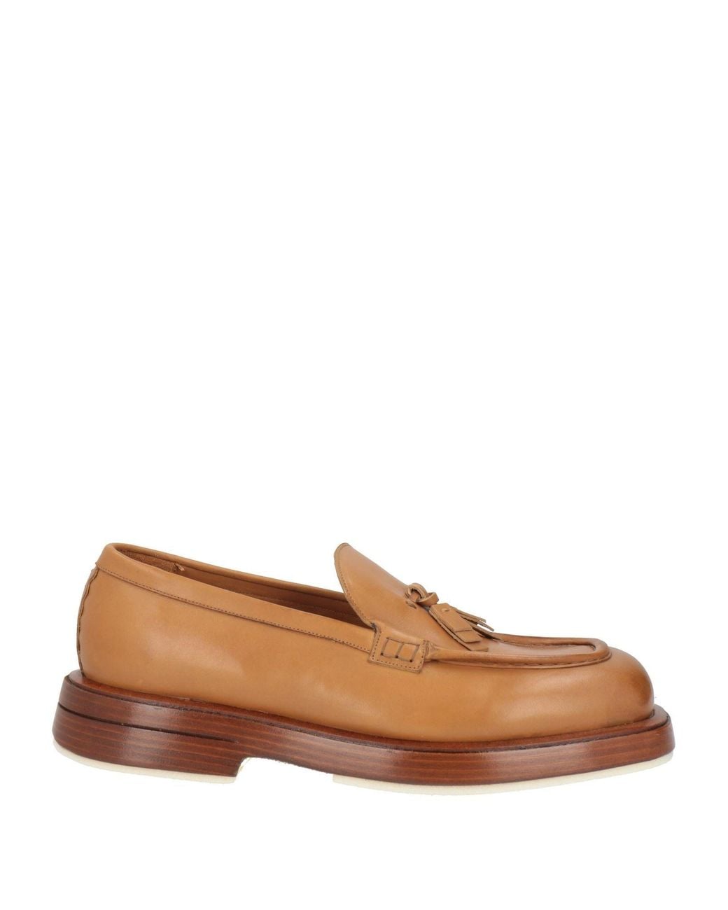 THE ANTIPODE Brown Sand Loafers Leather for men