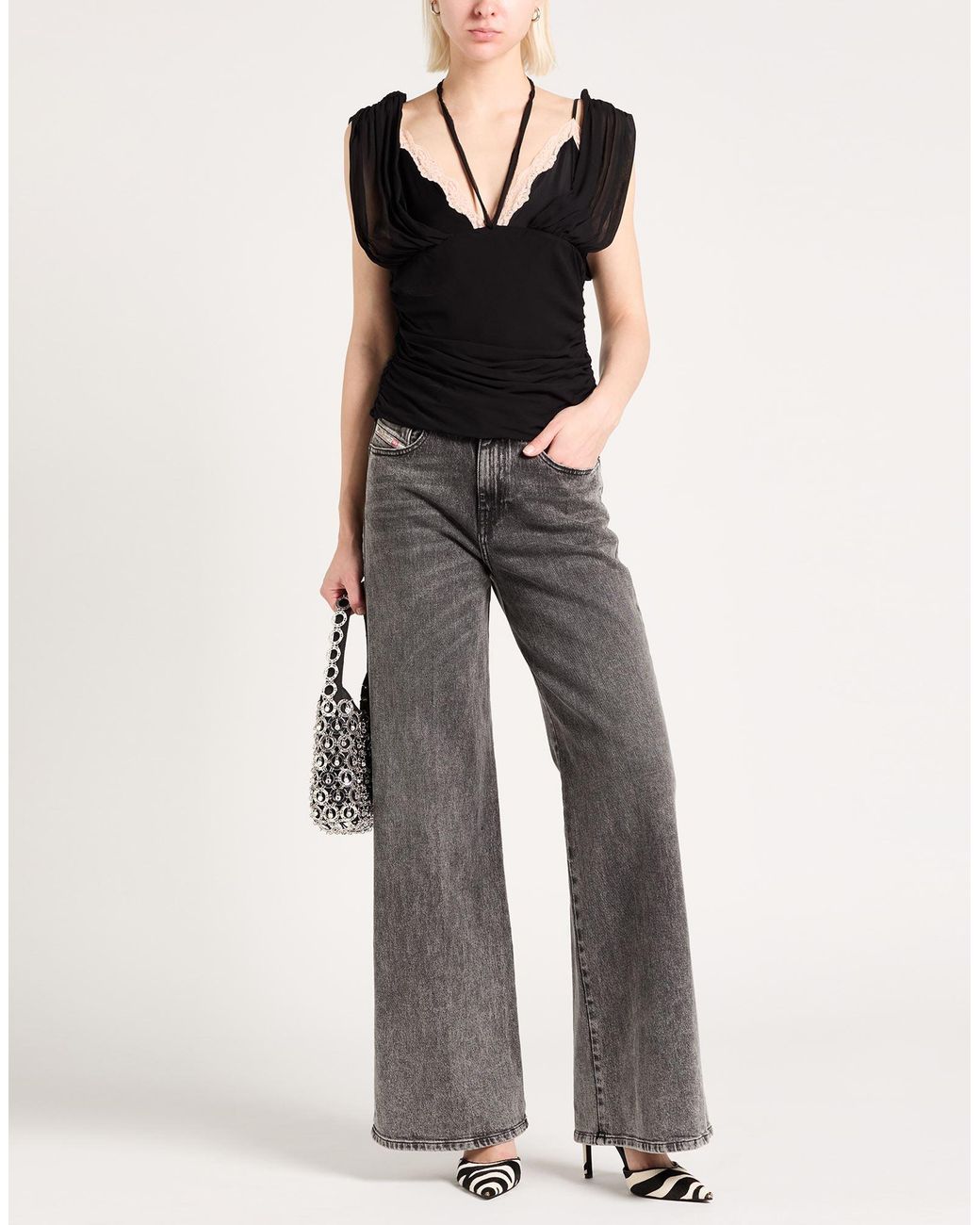 Aniye By Black Top Viscose, Polyamide