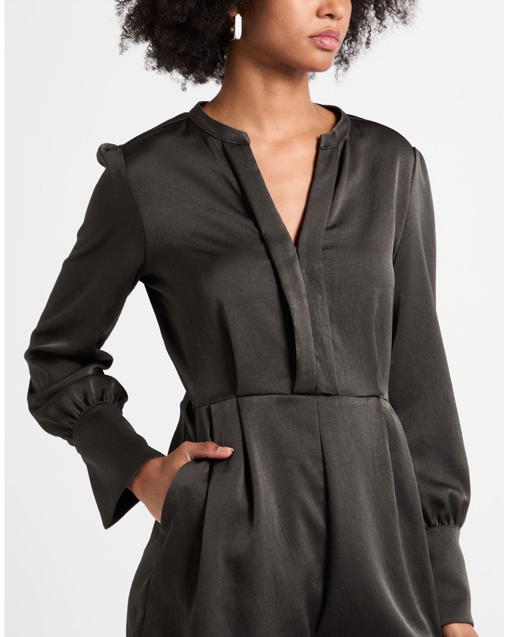 Momoní Green Dark Playsuit Polyester