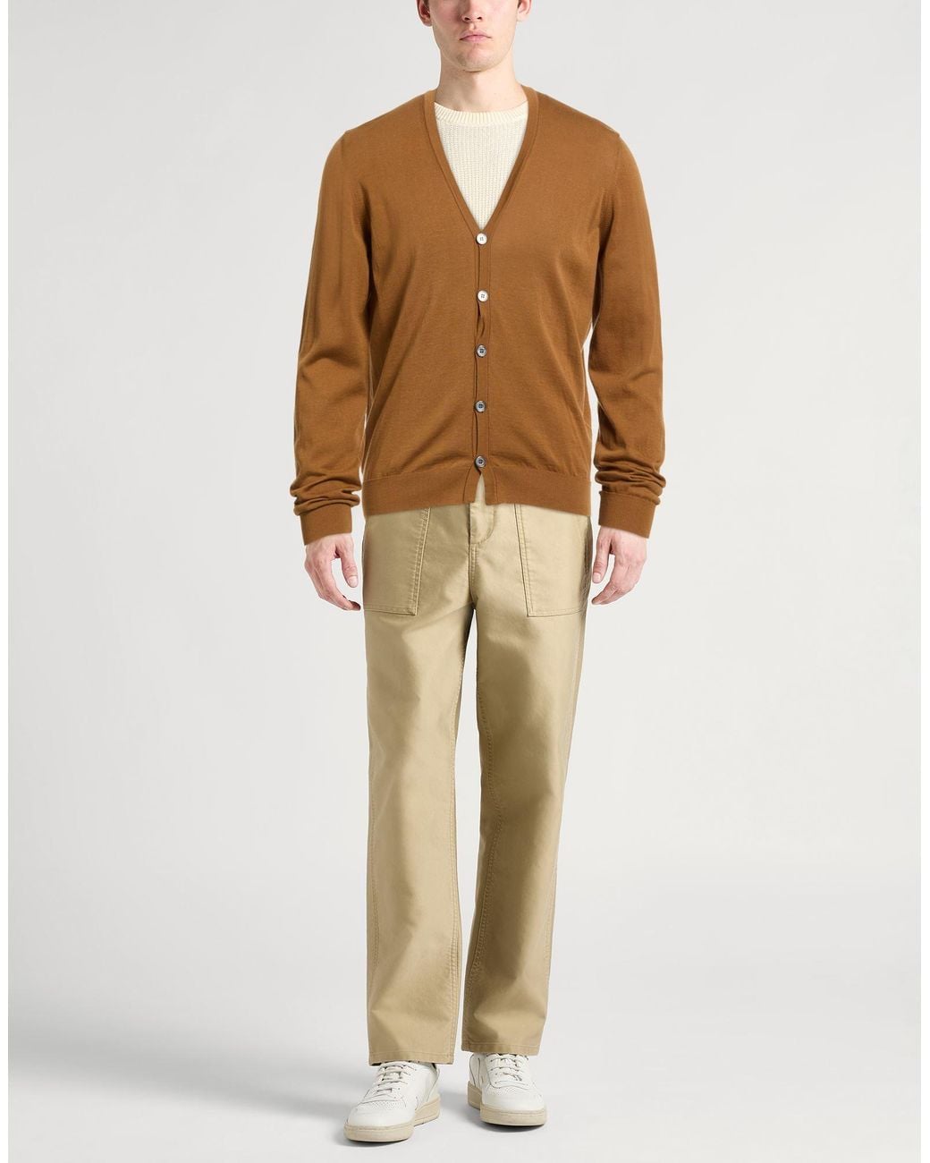 Drumohr Brown Cardigan for men