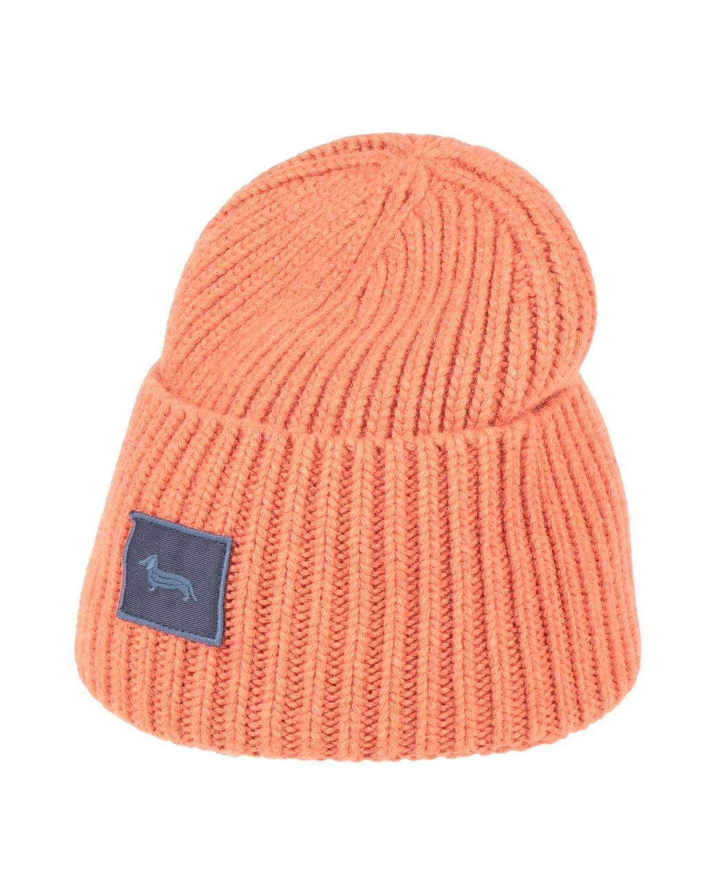 Harmont & Blaine Orange Rust Hat Wool, Viscose, Polyamide, Virgin Wool for men