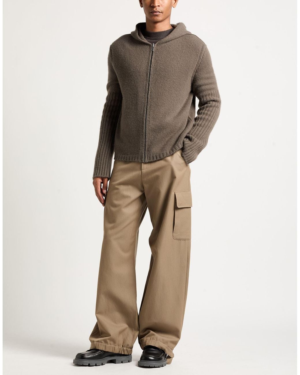 Rick Owens Brown Cardigan for men