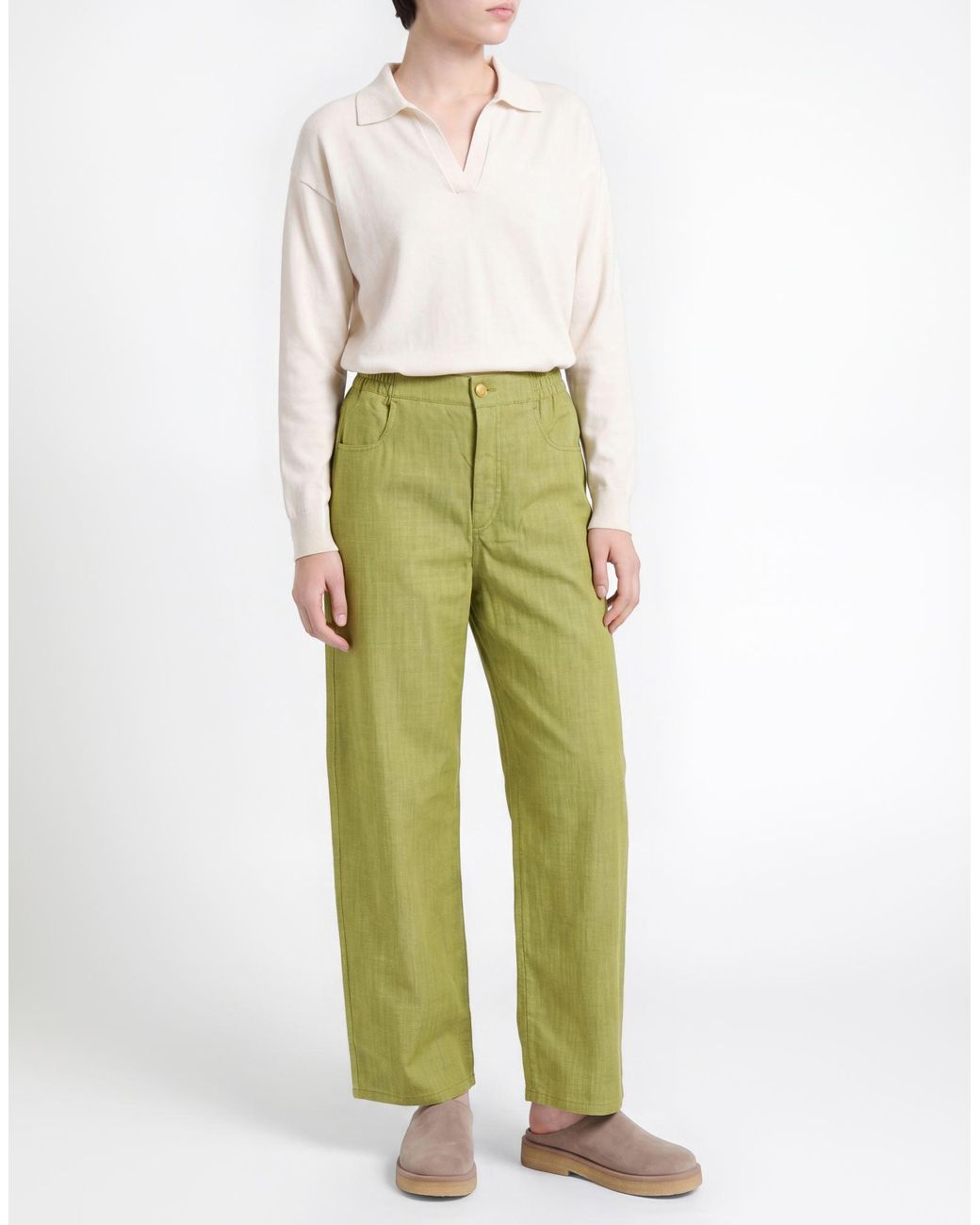 Attic And Barn Green Pants