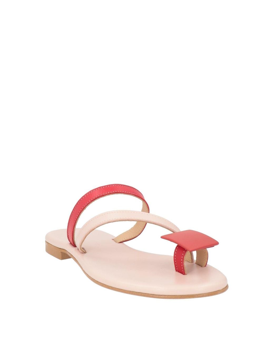 Divine Follie Pink Thong Sandal