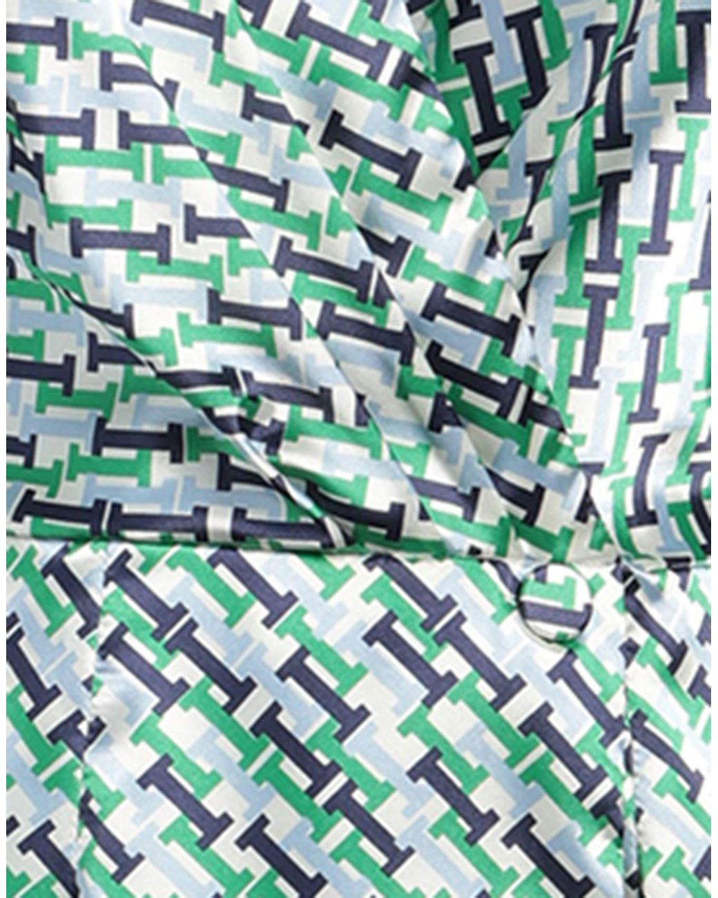 Imperial Green Ivory Mini Dress Polyester, Elastane