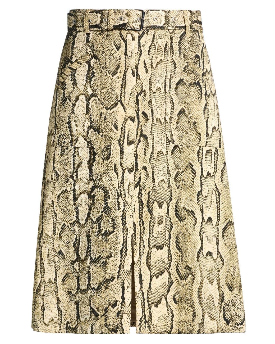 Dries Van Noten Natural Midi Skirts