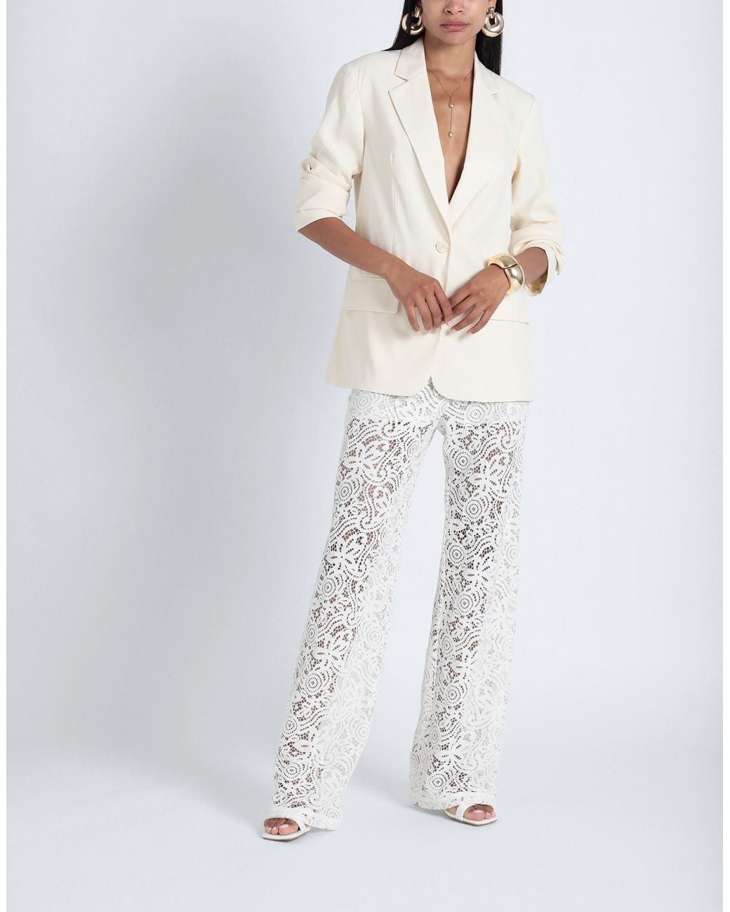 TOPSHOP Natural Blazer