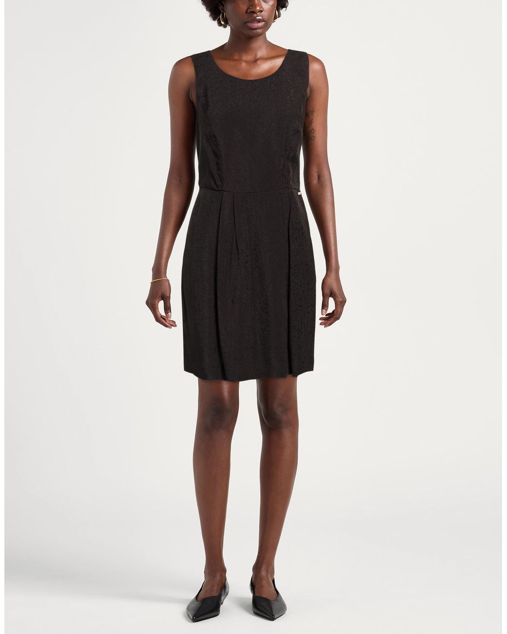 ARMANI EXCHANGE Black Mini Dress
