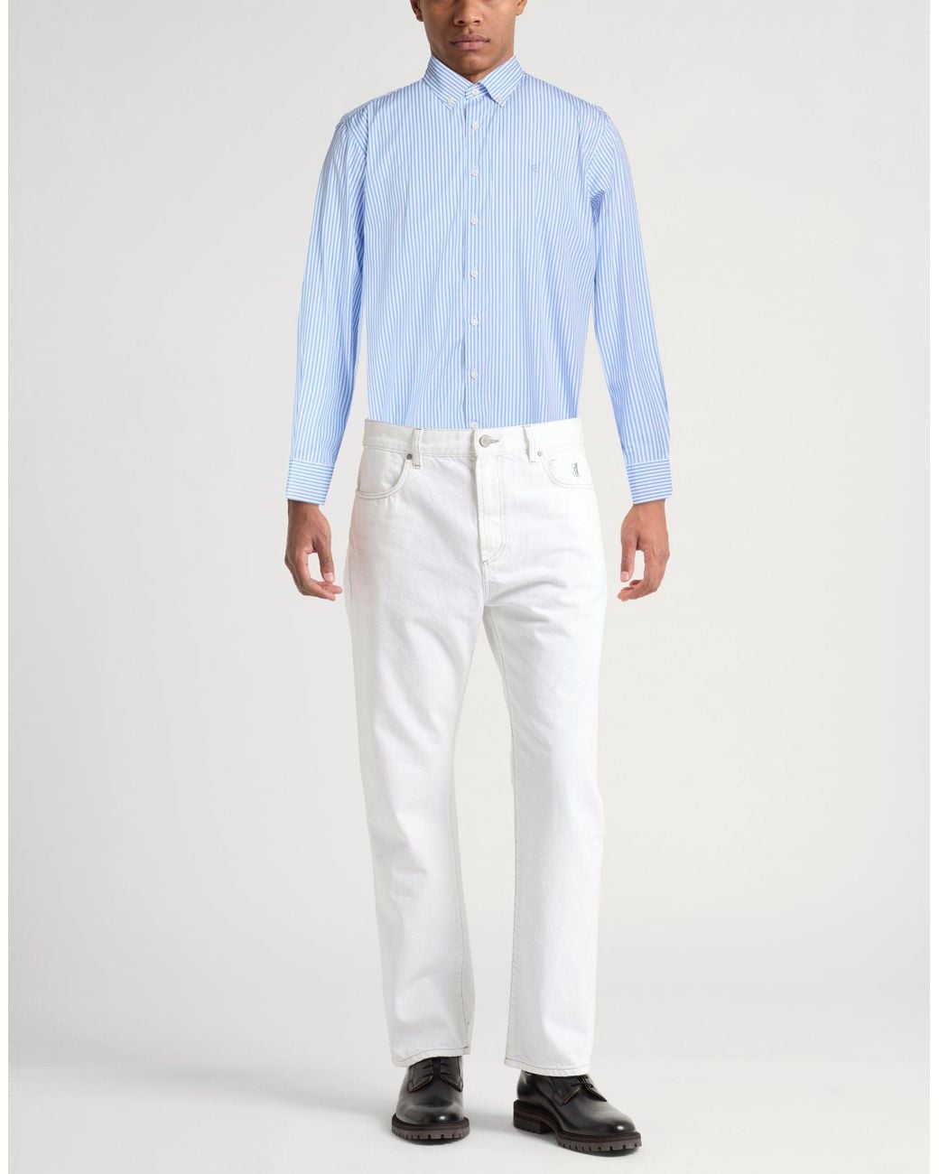 Hackett Blue Sky Shirt Cotton for men
