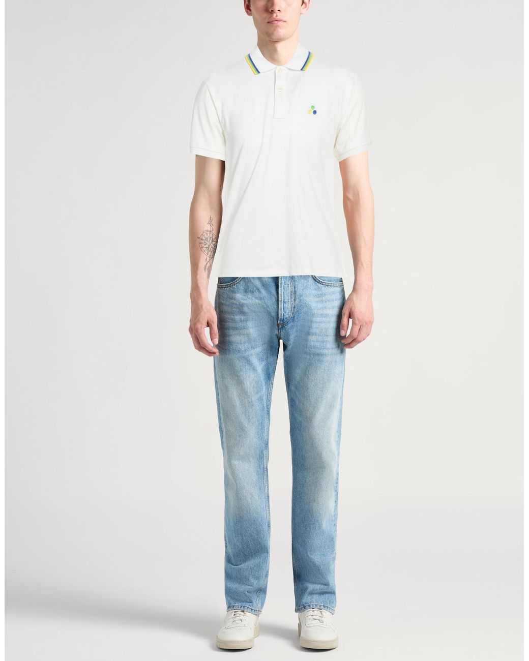 Peuterey White Polo Shirt for men