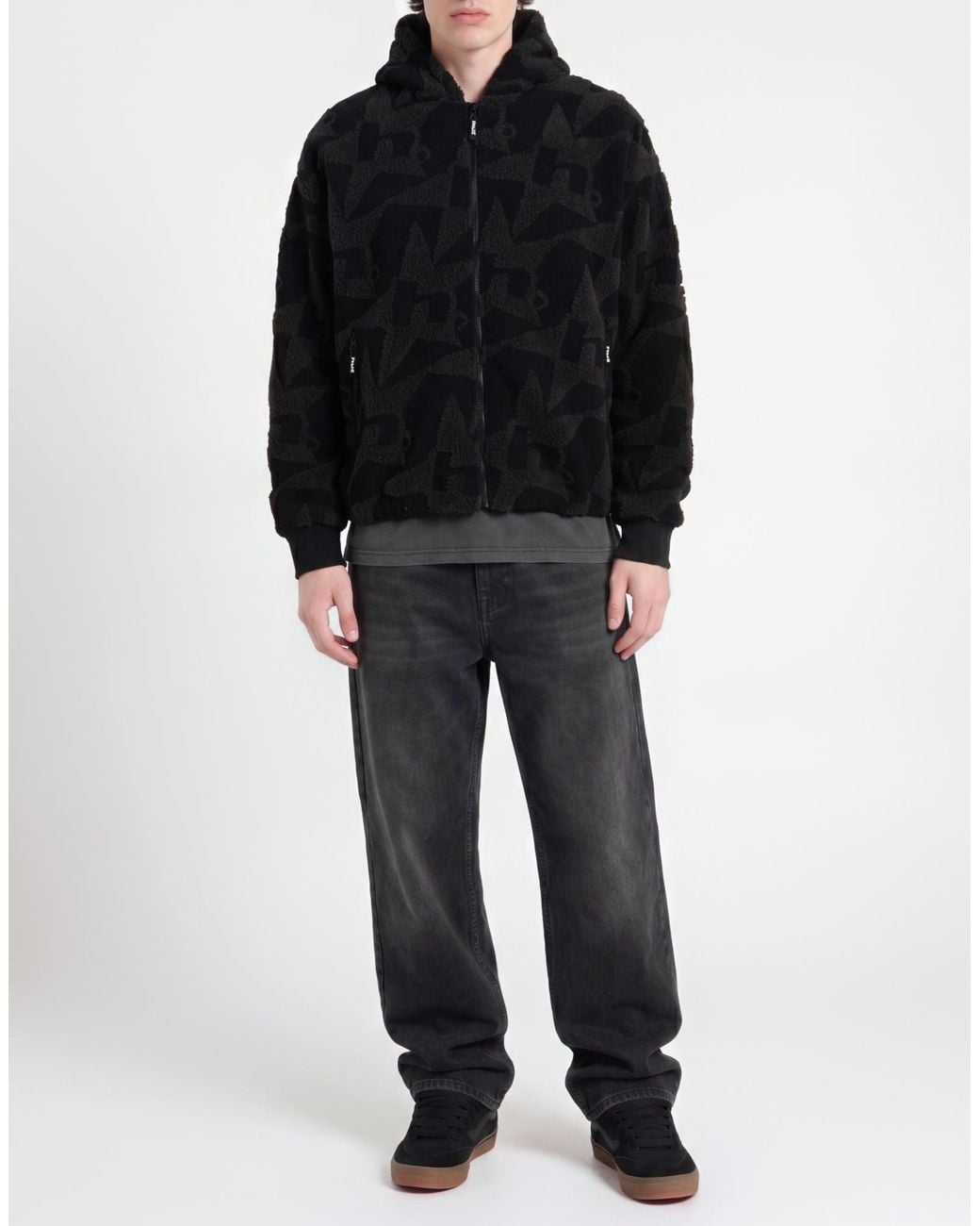 Huf Black Jacket for men